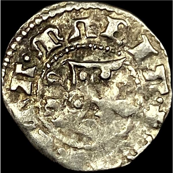 1386-1395 Hungary Silver Denar CLOSELY UNCIRCULATED