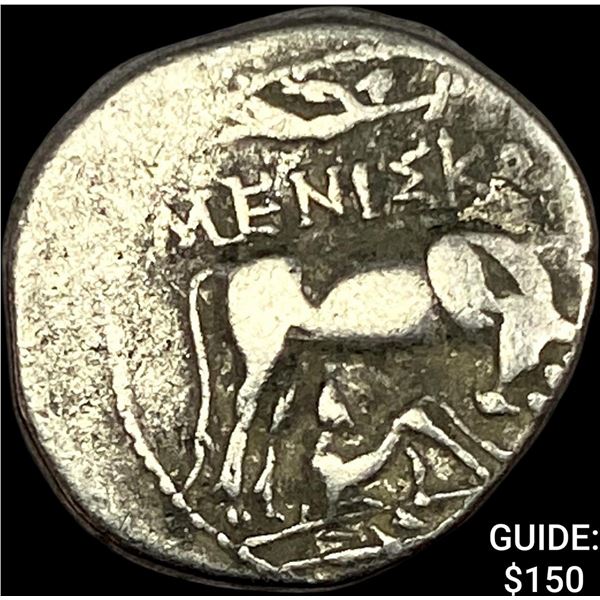 Illyria 260/167-98 BC Silver Drachm NEARLY UNCIRCULATED