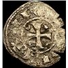 1248-1279 Portugal Alfonso III Silver Dinero NEARLY UNCIRCULATED