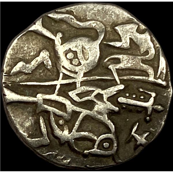 India Rajput 700-1000 AD Silver Jital NEARLY UNCIRCULATED