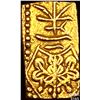 Image 1 : 1832-1858 Japan Gold 2 Shu .052oz  CLOSELY UNCIRCULATED