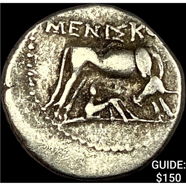 Illyria 260/167-98 BC Silver Drachm NEARLY UNCIRCULATED