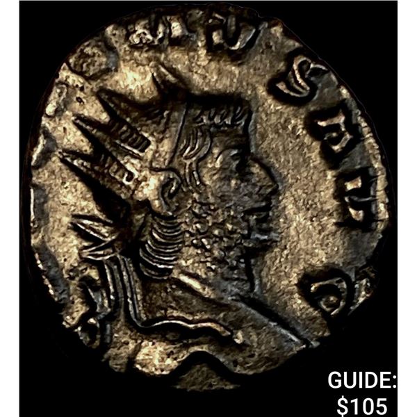 Roman Gallienus 253-268 AD Bronze Dbl Denarius CHOICE AU