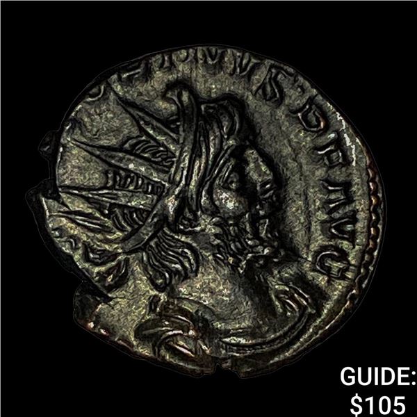 Roman Victorinus 269-271 AD Bi Dbl Denarius CHOICE AU