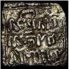 Image 1 : 1163-1269 Spain Almohad Silver Square Dirham NEARLY UNCIRCULATED