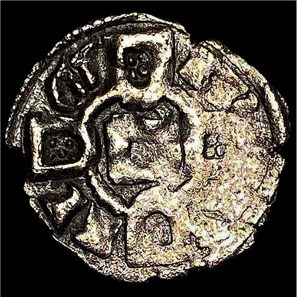 1261-1325 Portugal Crusades Dinis I Silver Dinero NEARLY UNCIRCULATED