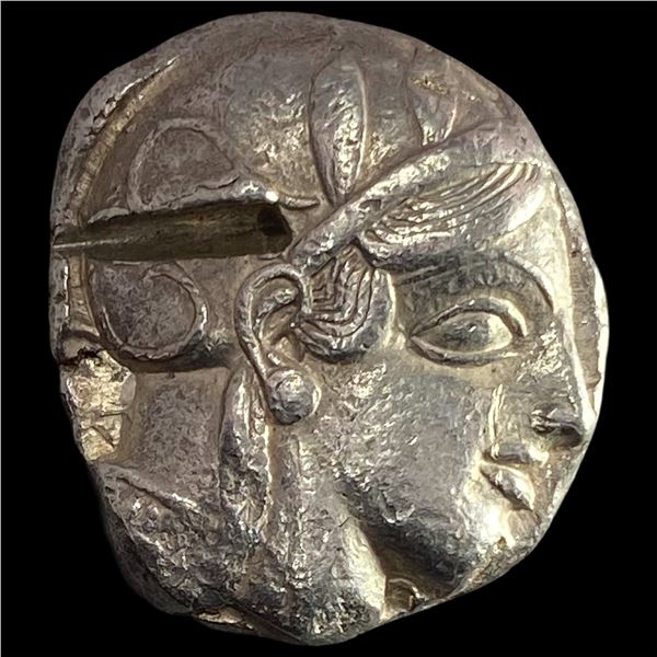 Athens 440-404 BC Silver Owl Tetradrachm CLOSELY UNCIRCULATED