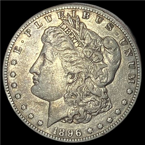 1896-S Silver Morgan Dollar NEARLY  UNCIRCULATED