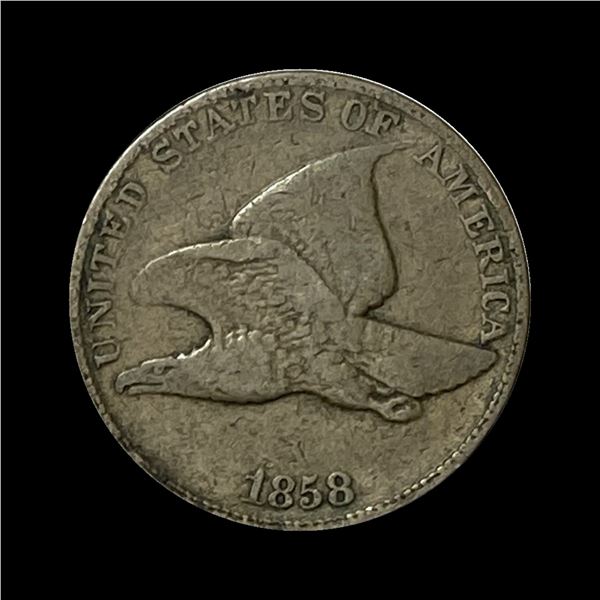 1858 Flying Eagle Cent NICELY CIRCULATED
