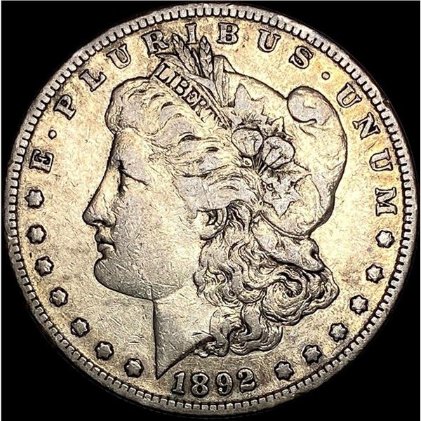 1892-S Silver Morgan Dollar LIGHTLY  CIRCULATED