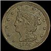 1855 Braided Hair Half Cent LIGHTLY CIRCULATED