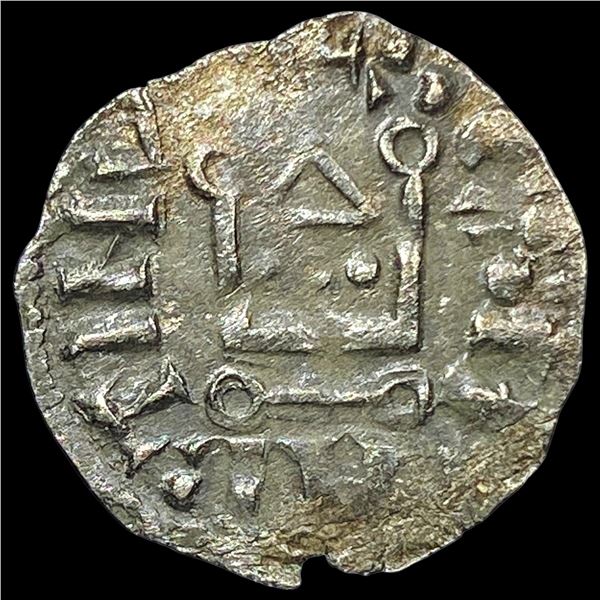 Crusades Abbey of St Martin Silver Denar NEARLY UNCIRCULATED