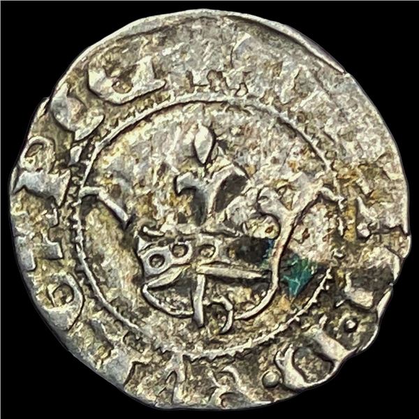 1382-1395 Hungary Mary SIlver Denier CLOSELY UNCIRCULATED