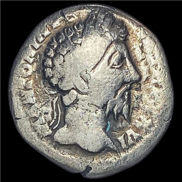Roman Commodus 177-192 AD Silver Denarius NEARLY UNCIRCULATED