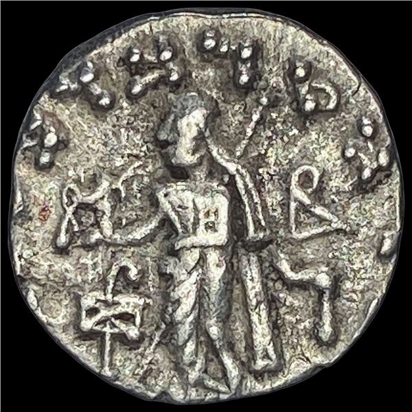 Indo-Scythian 58-12 BC SIlver Drachm NEARLY UNCIRCULATED