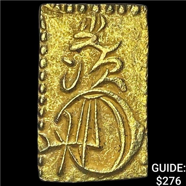 11868-1869 Japan Gold 2 Bu .048 AGW CLOSELY UNCIRCULATED