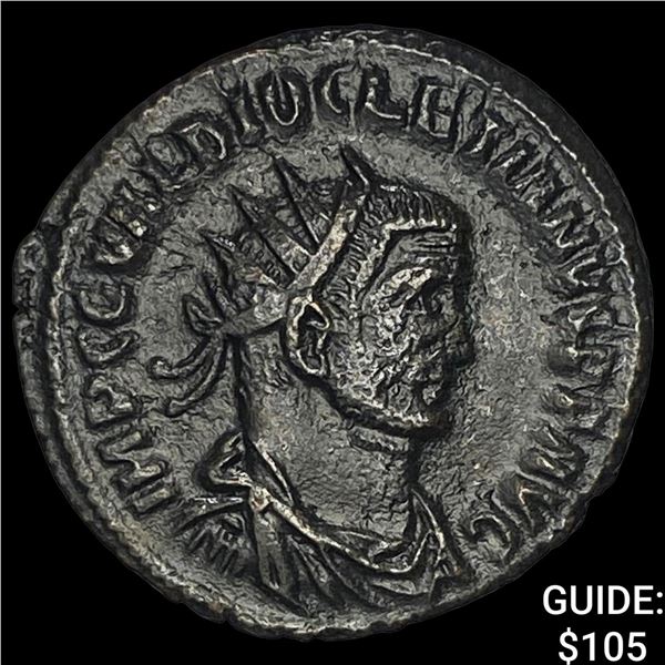 Roman Dioletian 284-305 AD BI Nummus CHOICE AU
