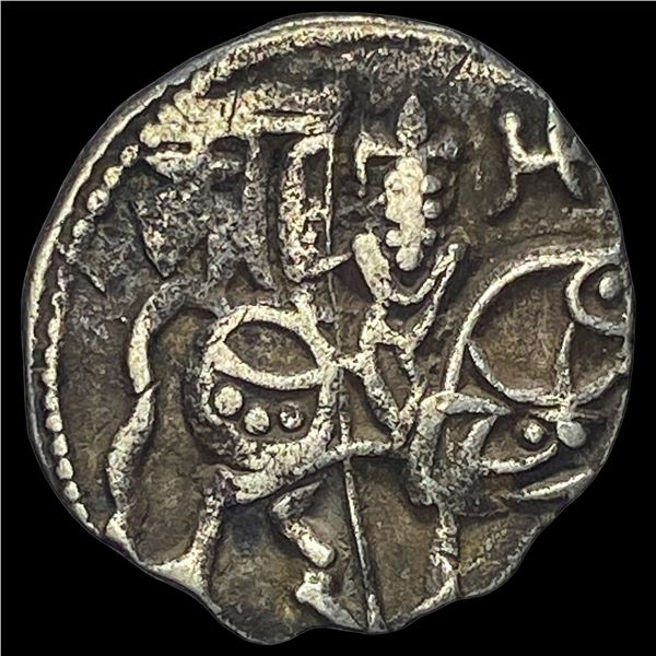 [2 Coins]700-1000 AD India Rajput Silver Jital NEARLY UNCIRCULATED