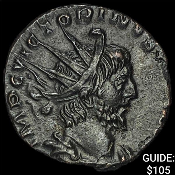 Romanno-Gallic Victorinus 269-271 AD BI Dbl Denarius CHOICE AU