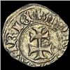 Image 2 : 1382-1395 Hungary Mary Silver Denier CLOSELY UNCIRCULATED