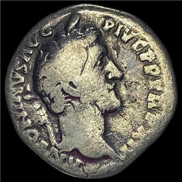 Roman Ant. Pius 138-161 AD Silver Denarius NEARLY UNCIRCULATED