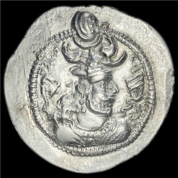 Sasabian Peroz[Firuz]I 457/9-484 AD Silver Drachm UNCIRCULATED
