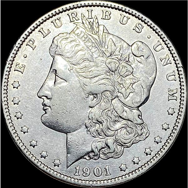 1901 Morgan Silver Dollar CLOSELY  UNCIRCULATED