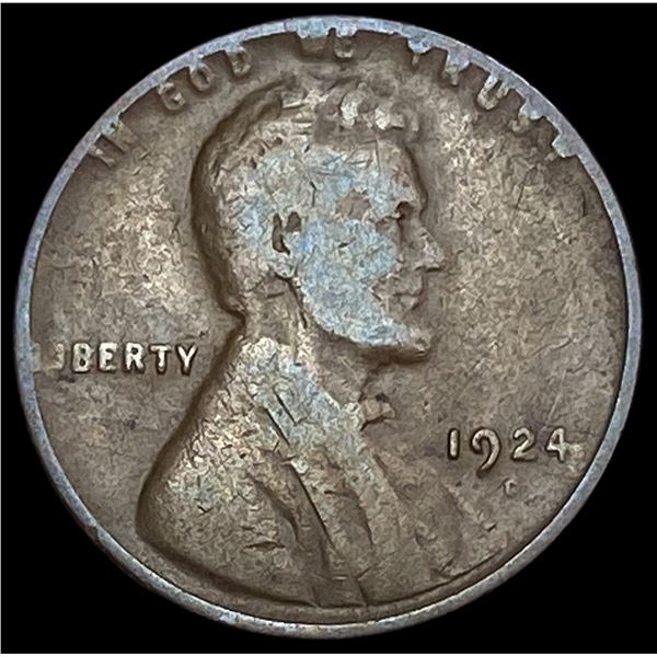 1924-D Wheat Cent NICELY CIRCULATED