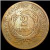 Image 2 : 1864 Sm. Motto Two Cent Piece LIGHTLY CIRCULATED