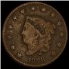 Image 1 : 1828 Coronet Head Large Cent NICELY  CIRCULATED