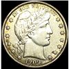 Image 1 : 1909 Silver Barber Half Dollar CLOSELY  UNCIRCULATED