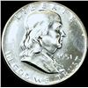 1951 Franklin Silver Half Dollar GEM PROOF