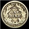 Image 2 : 1876-CC Silver Seated Liberty Dime NICELY  CIRCULATED