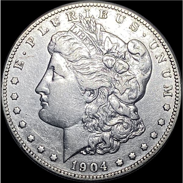 1904-S Silver Morgan Dollar NEARLY  UNCIRCULATED