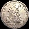 Image 1 : 1853 Arrows/Rays Seated Liberty Quarter  NEARLY UNCIRCULATED