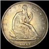Image 1 : 1877 Seated Liberty Half Dollar CLOSELY  UNCIRCULATED