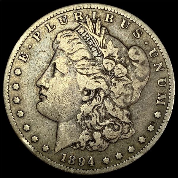 1894-S Silver Morgan Dollar LIGHTLY  CIRCULATED