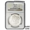 Image 1 : 1897 Morgan Silver Dollar NGC MS64
