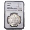 Image 1 : 1896 Morgan Silver Dollar NGC MS63