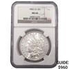 Image 1 : 1882-CC Morgan Silver Dollar NGC MS64