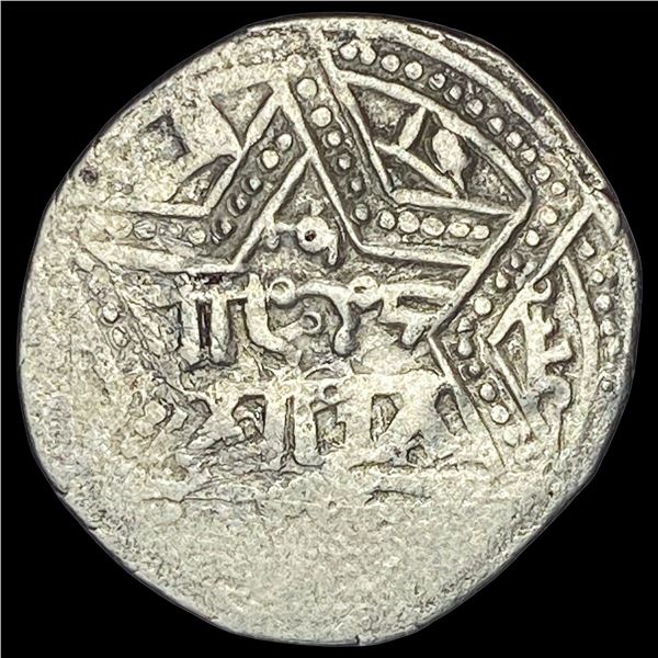 1100-1350 Islamic Artuqid Silver Dirham NEARLY UNCIRCULATED