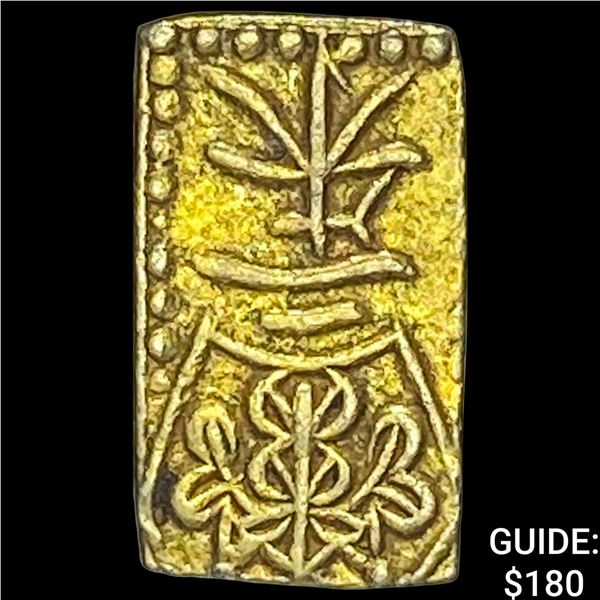 1832-1858 Japan Gold 2 Shu CLOSELY UNCIRCULATED