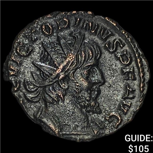 Romano-Gallic Victorinus 269-271 BI Dbl Denarius CHOICE AU