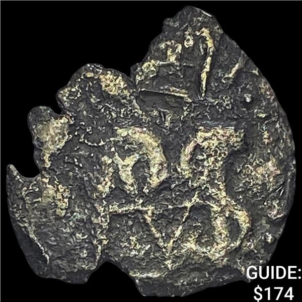 1500's-1600's Spanish Colonial Silver Cob CLOSELY UNCIRCULATED
