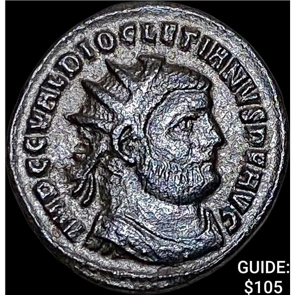 Roman Dioletian 284-305 AD BI Nummus CHOICE AU