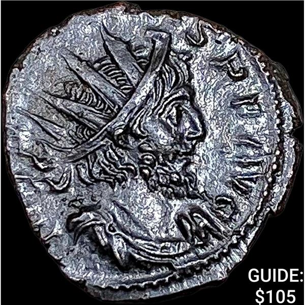 Romano-Gallic Victorinus 269-271 BI Dbl Denarius CHOICE AU