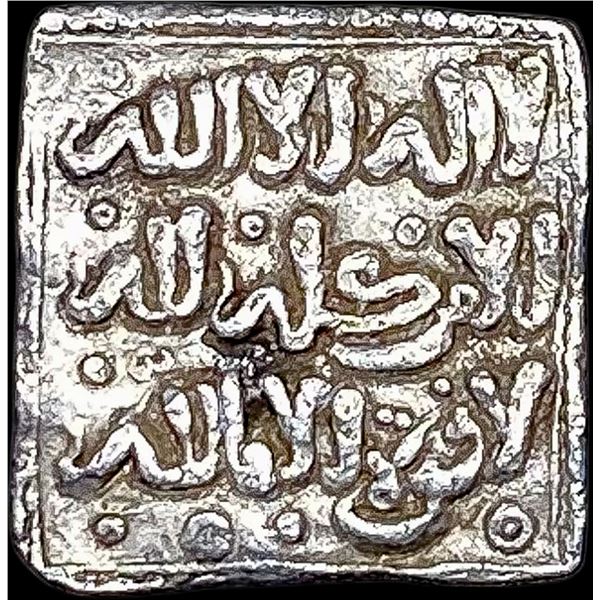 Spain Reconquista Almohad 1163-1269 SIlver Dirham NEARLY UNCIRCULATED