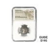 Roman Valerian I, AD 253-260 BI Dbl-Denarius NGC Ch F
