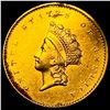 Image 1 : 1855 Gold $1 Indian Princess Type 2 HIGH  GRADE