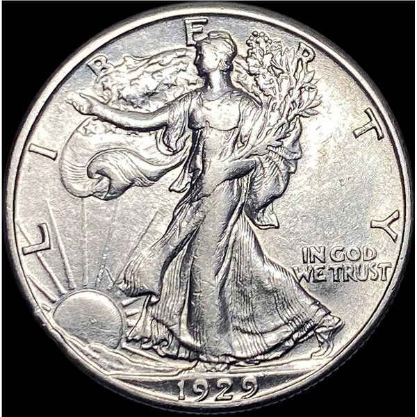 1929-D Walking Liberty Half Dollar CLOSELY  UNCIRCULATED